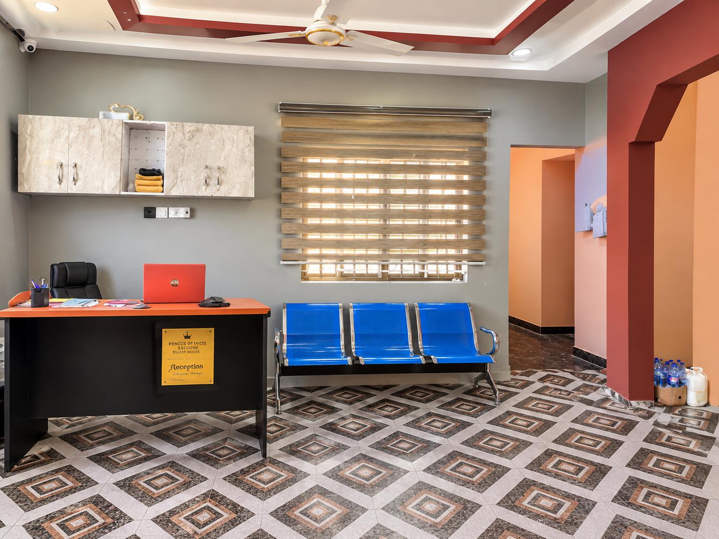 Reception front desk